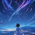星の下の猫 9枚目