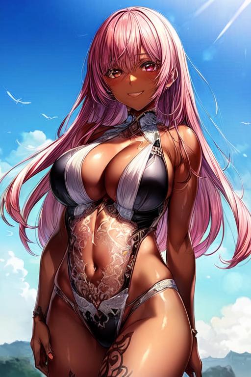 褐色ビキニギャル3