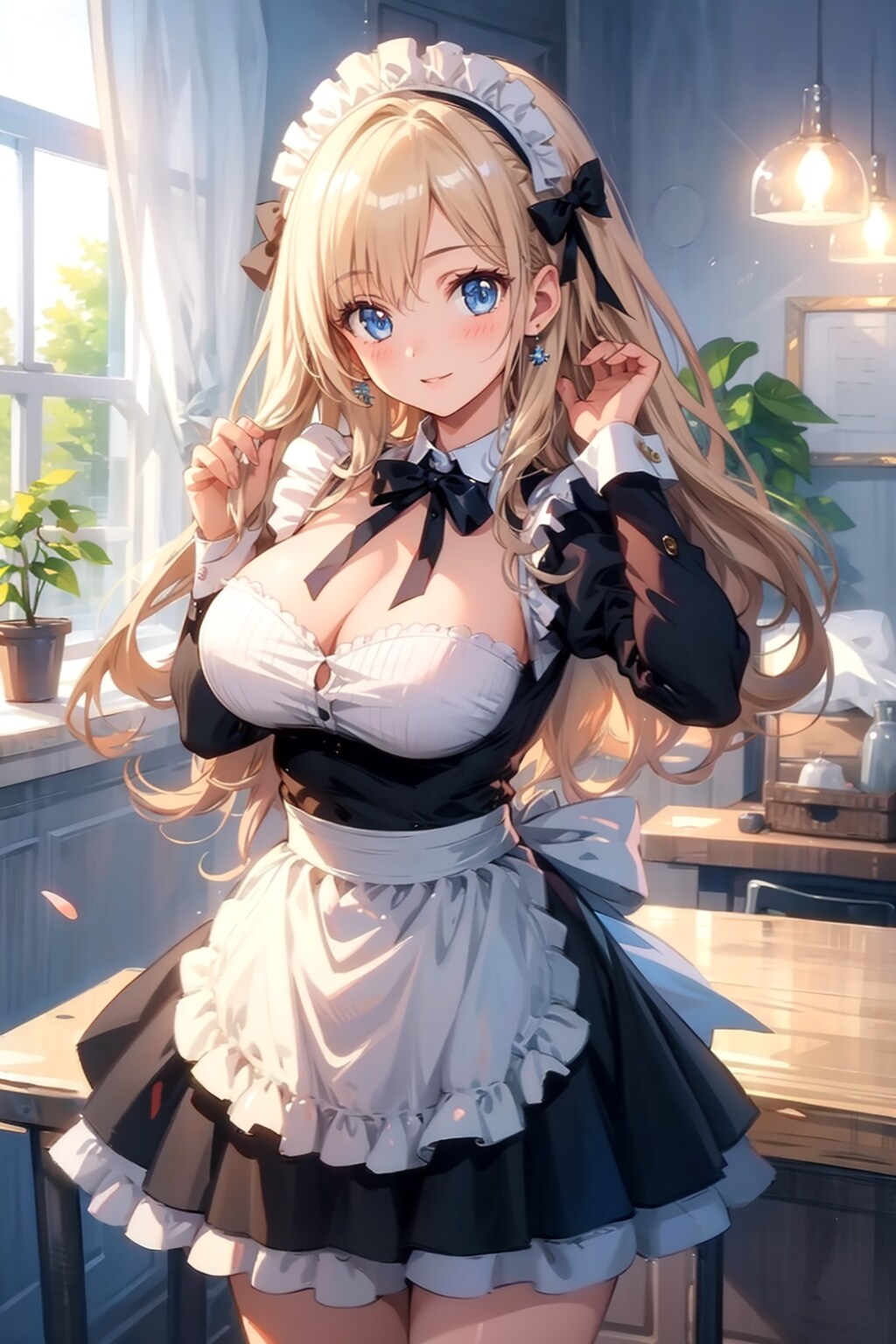 美少女メイド | の人気AIイラスト・グラビア