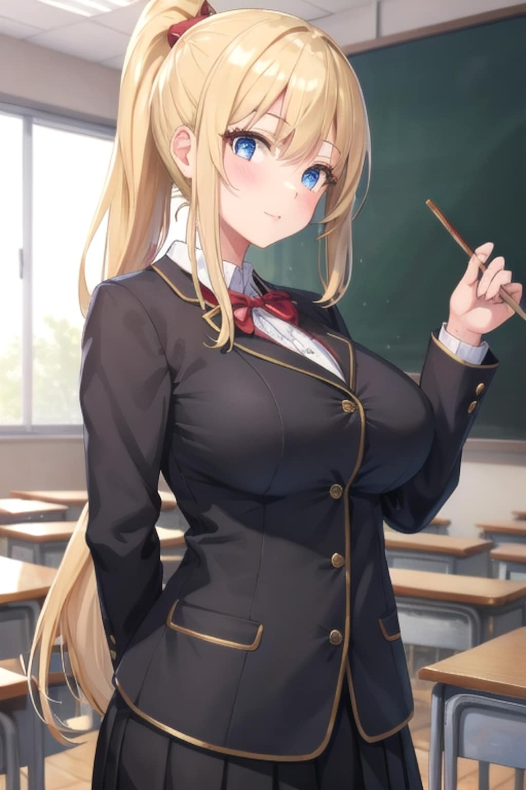 ブレザーの女の子