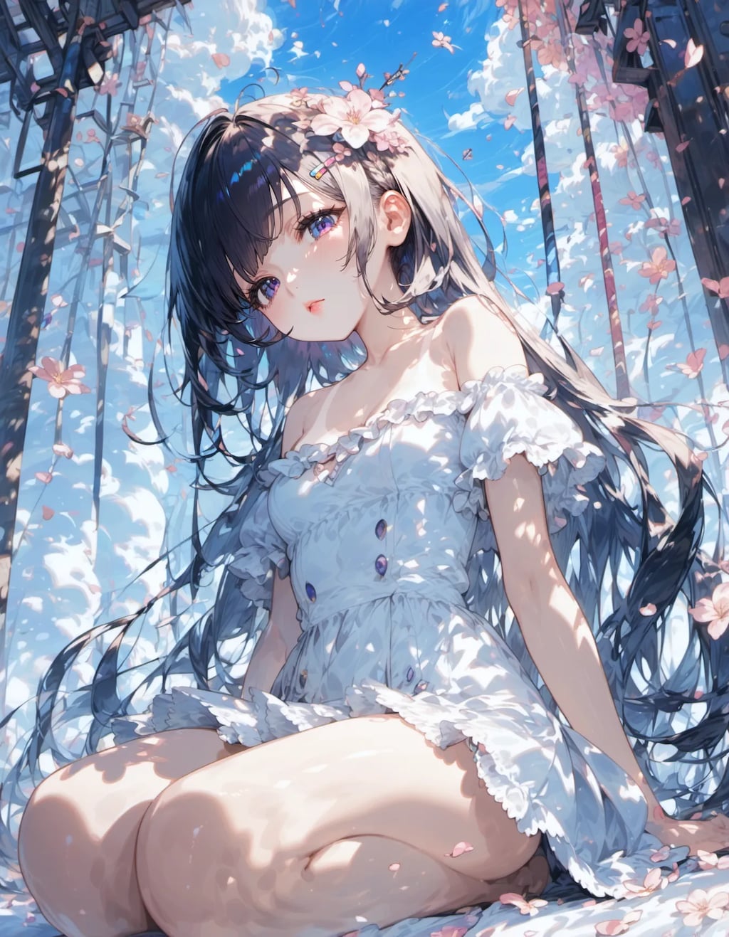 Petals That Remember the Sky