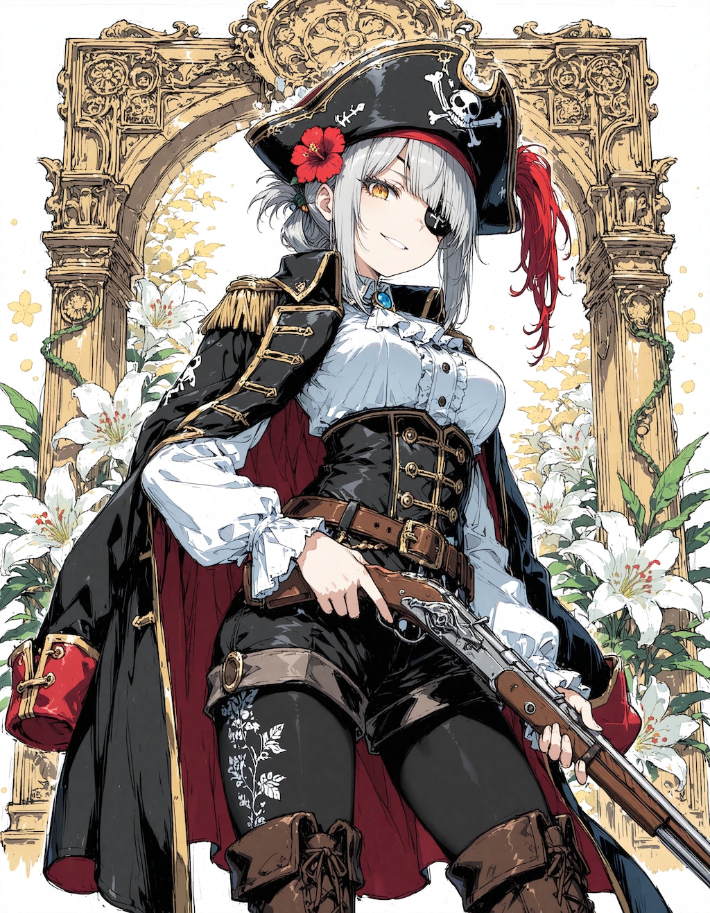 看板娘　pirate