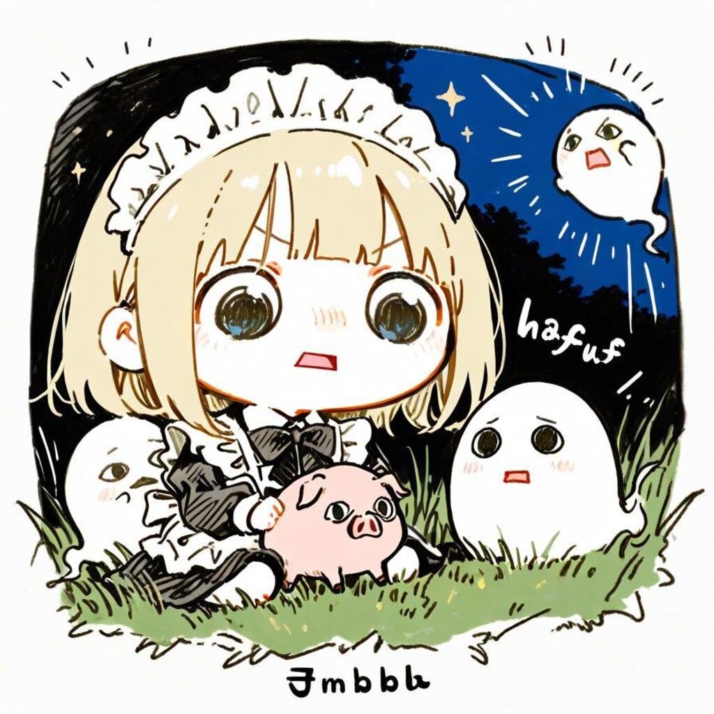 ✨( >ω<)🐷👻✨→✨( ◉□◉)🐷👻✨