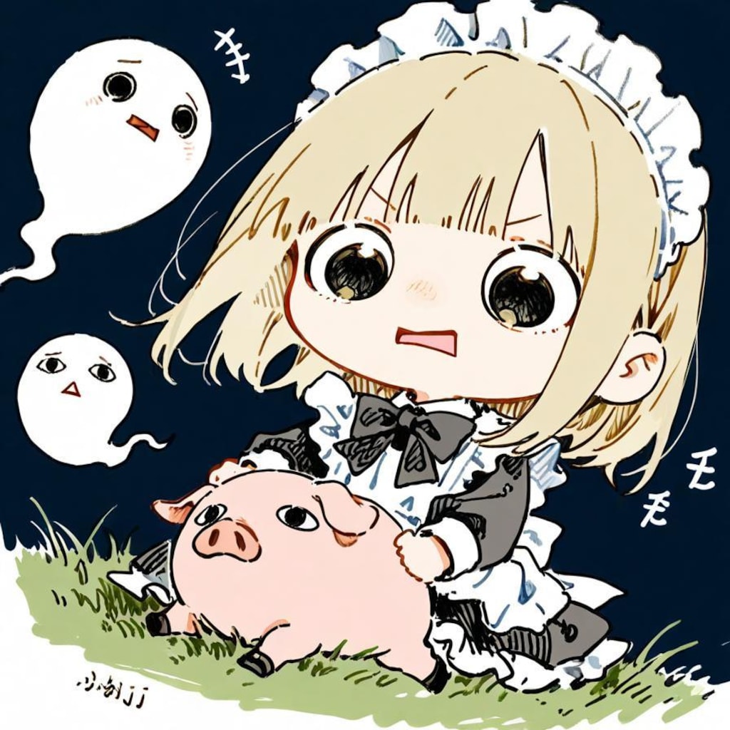 ✨( >ω<)🐷👻✨→✨( ◉□◉)🐷👻✨