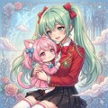ねこちゃんを可愛がる✨ 2枚目