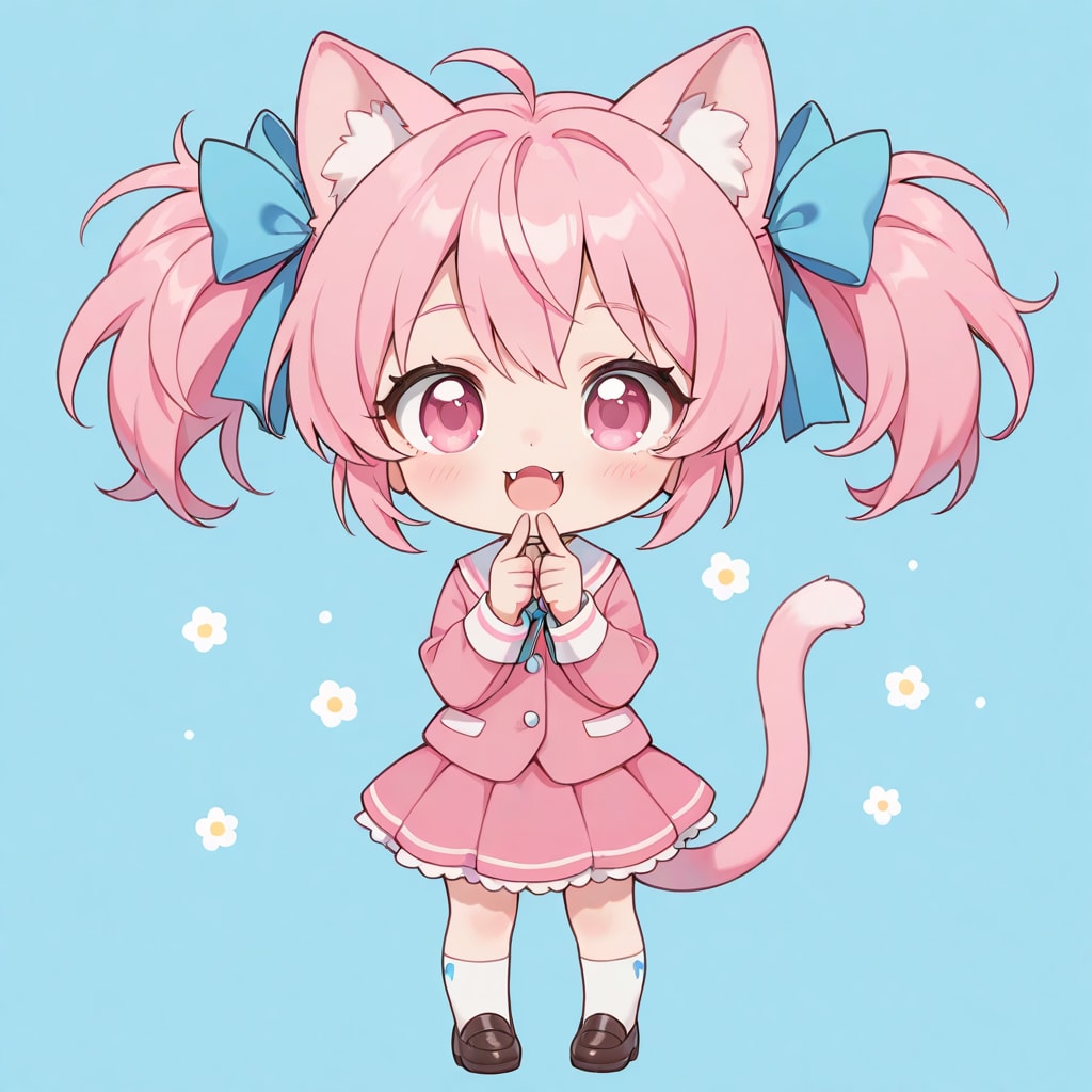 ねこちゃんを可愛がる✨