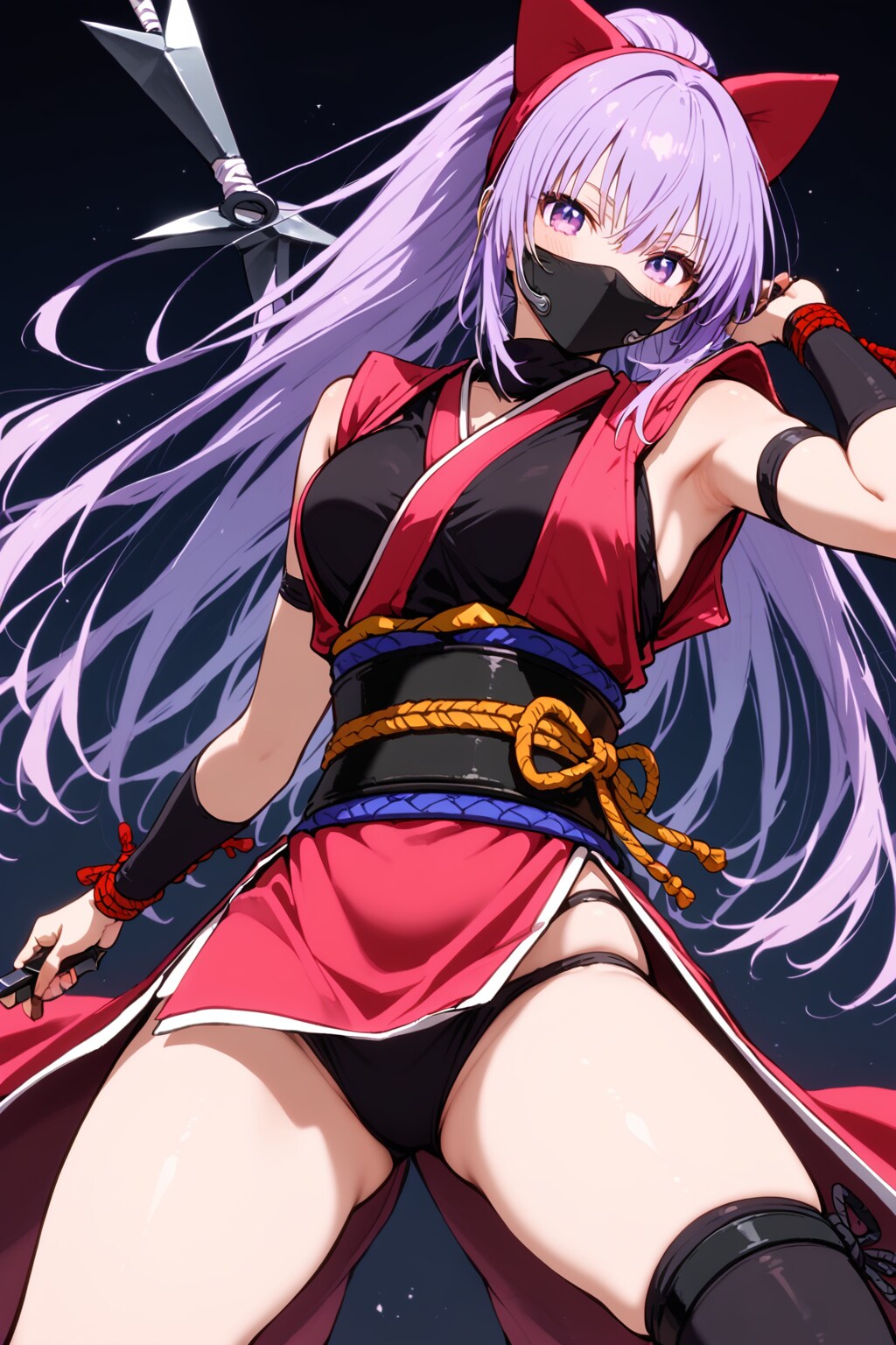 ネコミミ忍者 | の人気AIイラスト・グラビア