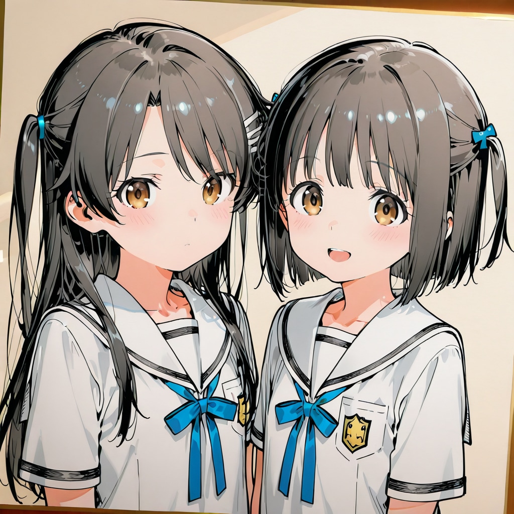 下書きの女の子 | の人気AIイラスト・グラビア