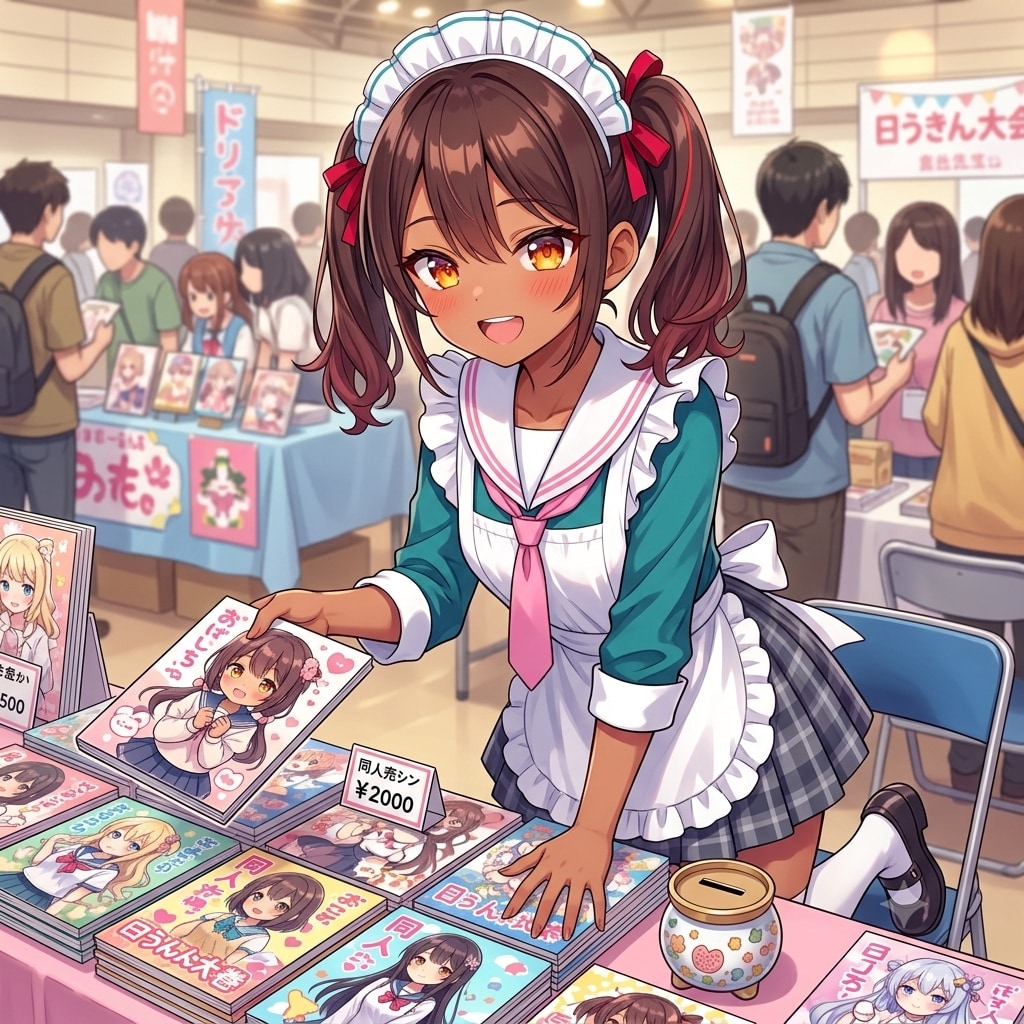 (うちの子縛り)80.「ど」→「同人誌即売会」aiyuu