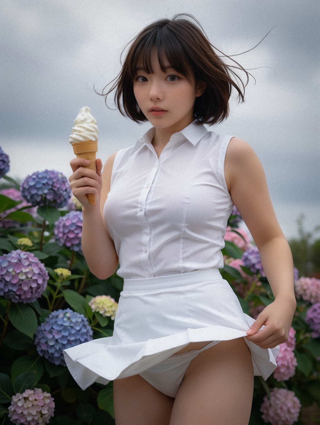 【ウチの娘シリーズ】ヒャっ・・見えた？