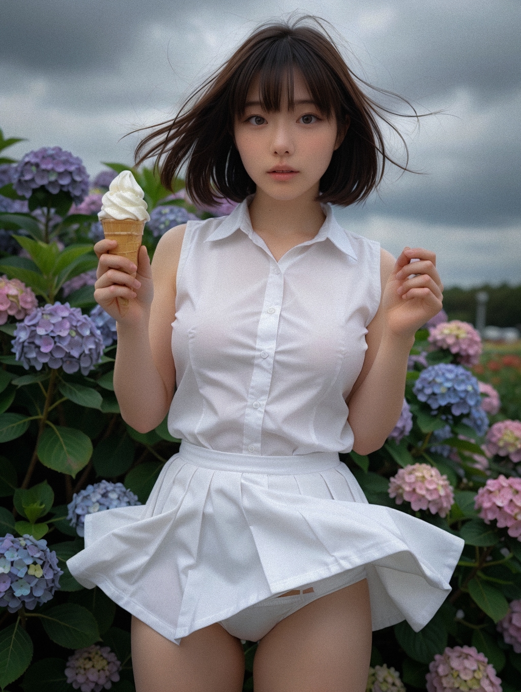 【ウチの娘シリーズ】ヒャっ・・見えた？