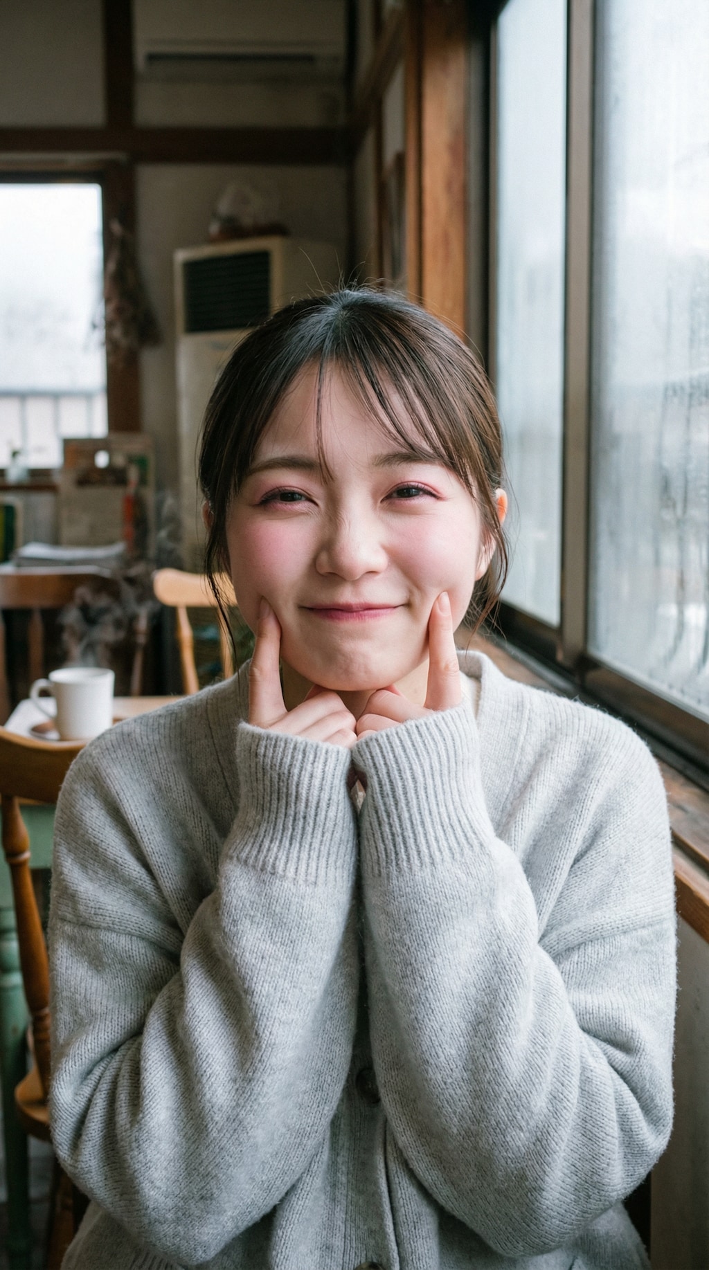 Winter’s Playful Gaze