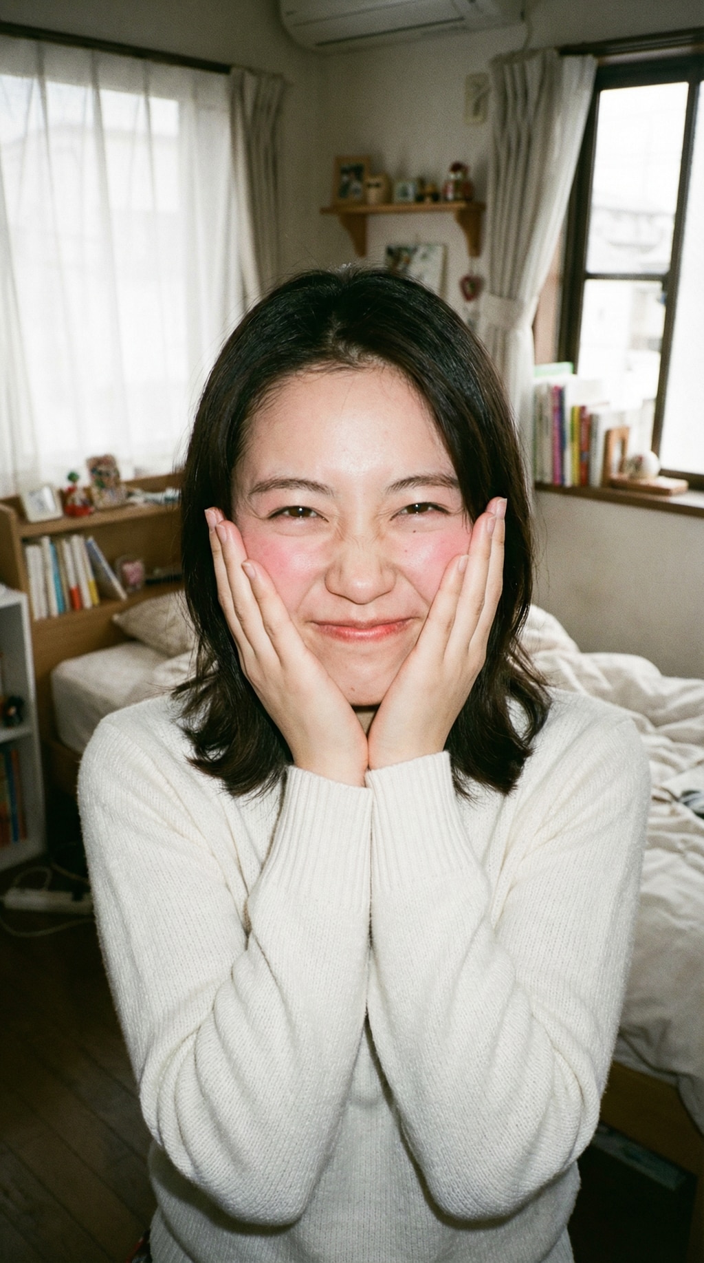 Winter’s Playful Gaze