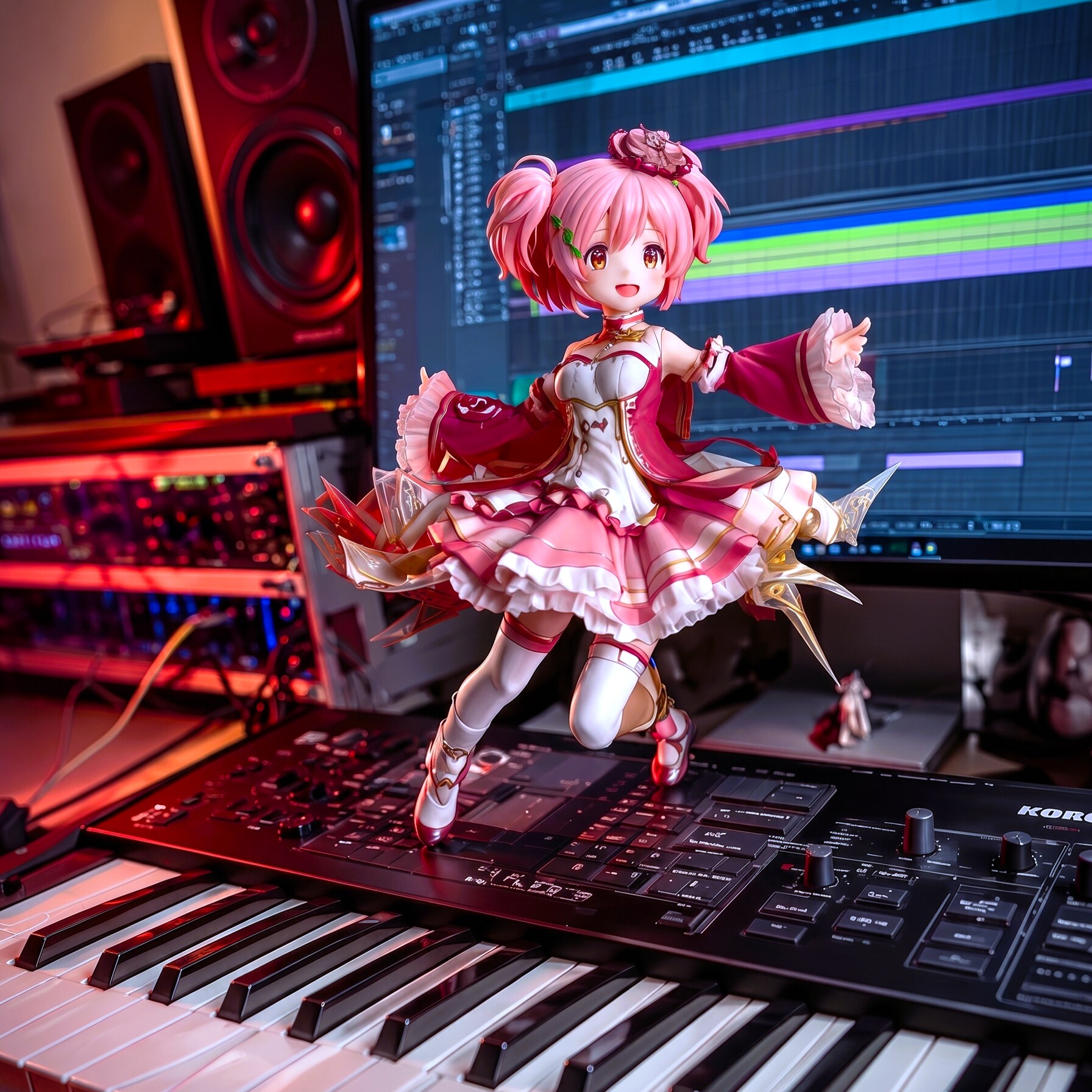シンセに舞い降りた魔法少女