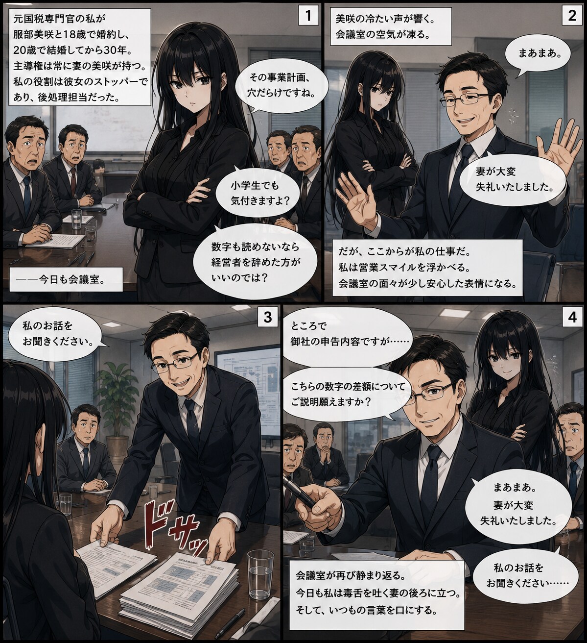 服部家の家庭事情③　みっちゃんの旦那様