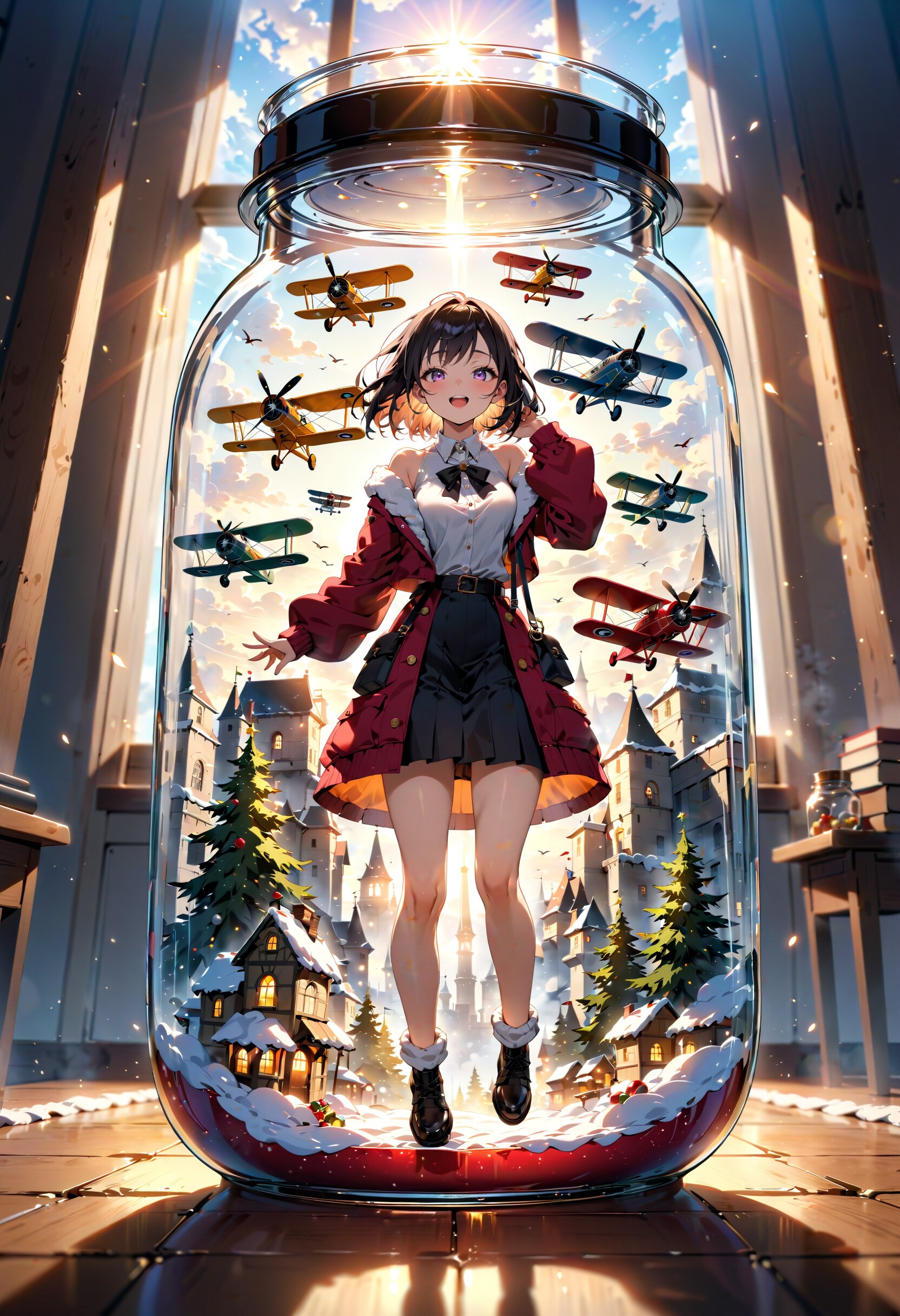 今日は何の日？　飛行機の日 | の人気AIイラスト・グラビア