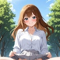 パンチラ　公園×スカート 5枚目