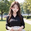 パンチラ　公園×スカート 3枚目