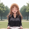 パンチラ　公園×スカート 4枚目