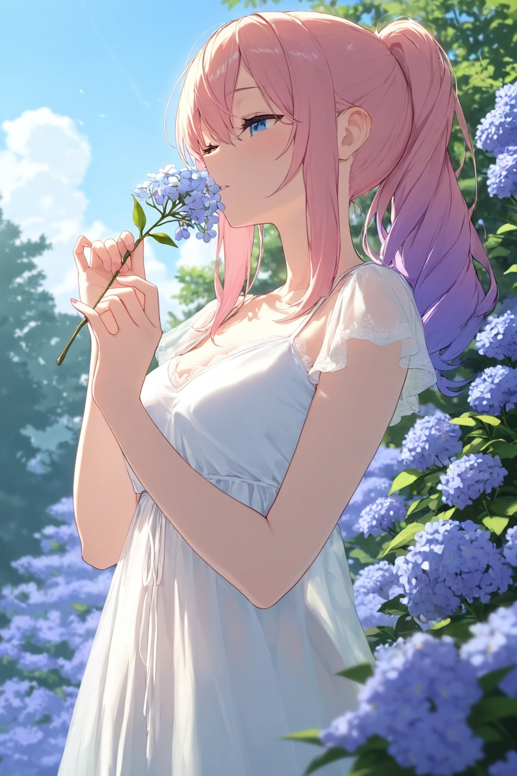 LILACで少女とライラック