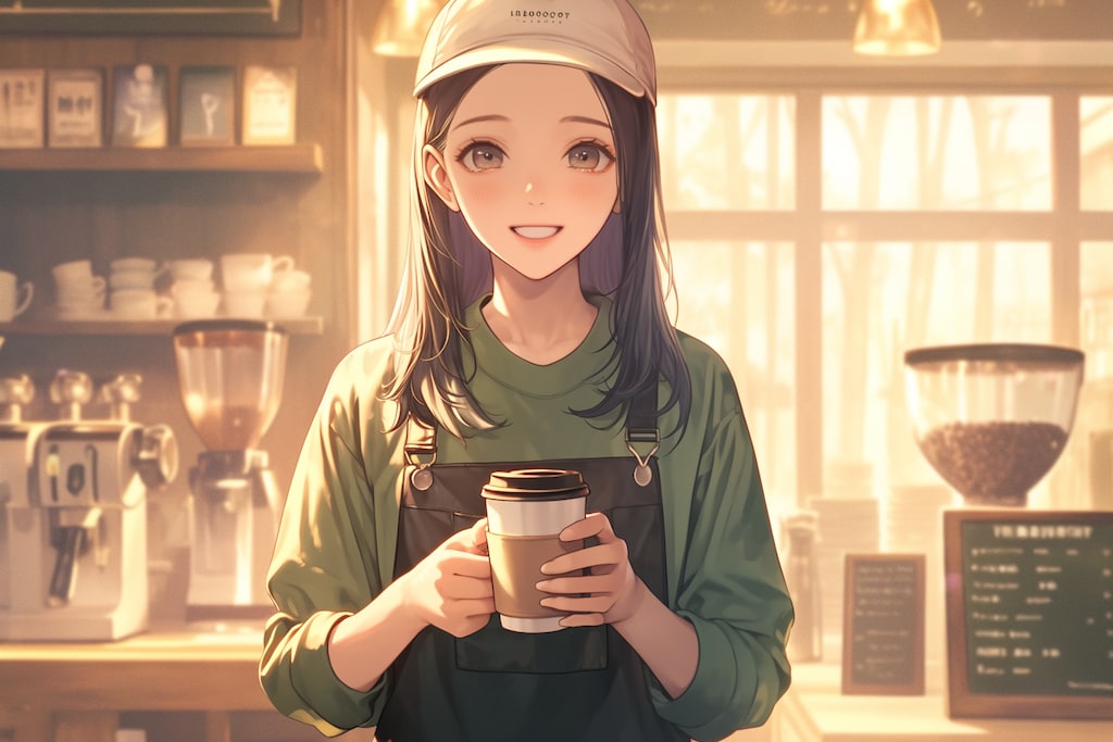 カフェのお姉さん☕✨94