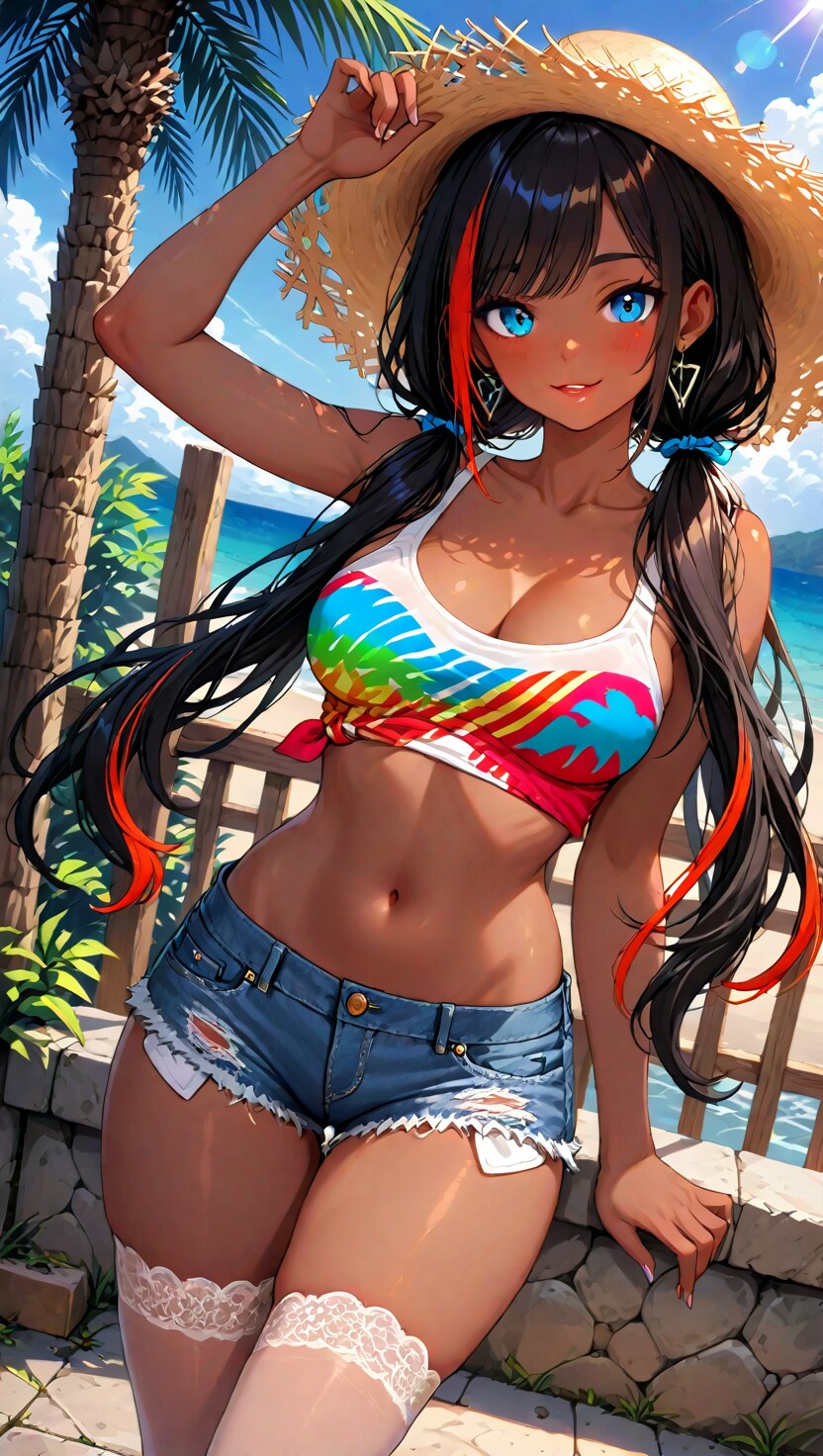 スタイリッシュなラテン系美女