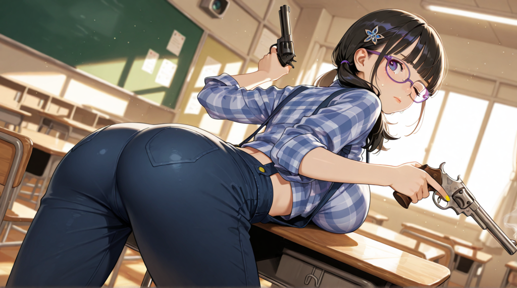 黒髪ツインテ＊バトル！