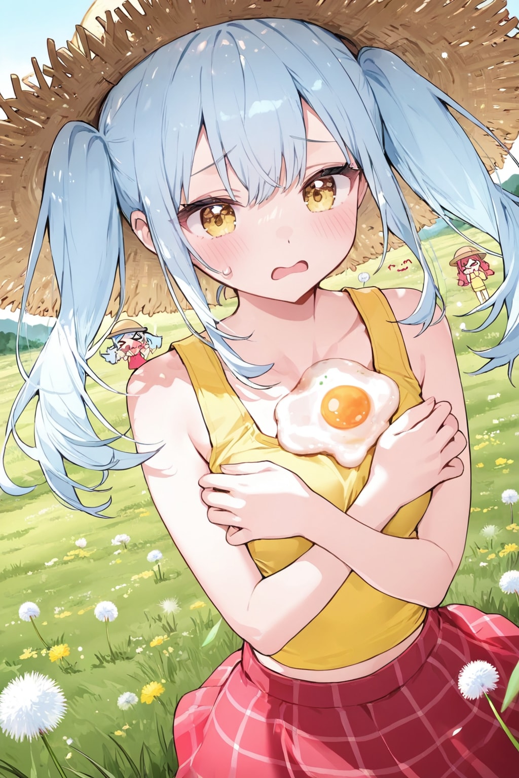 青髪ちゃん