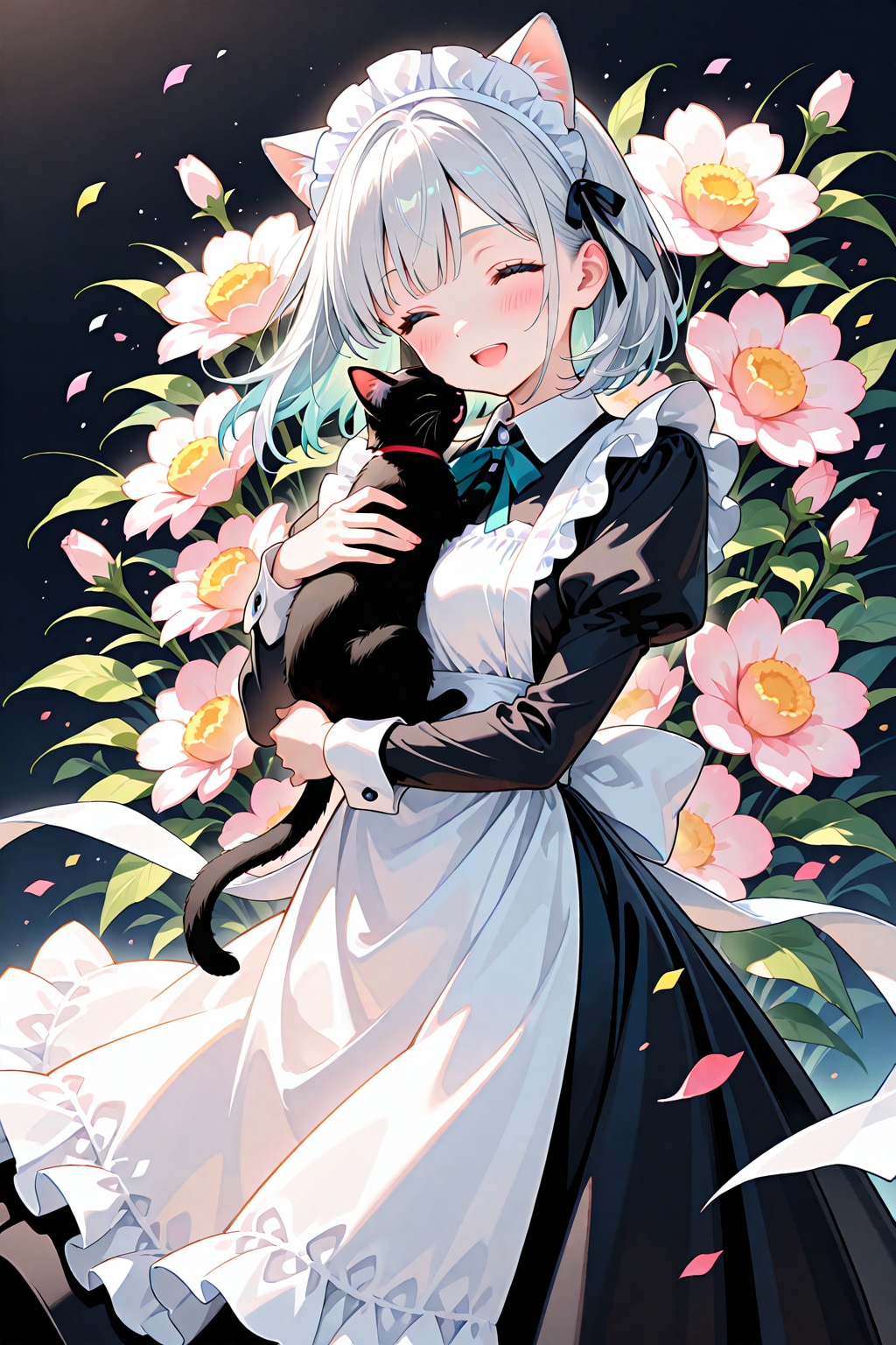 ねこみみメイドさん | の人気AIイラスト・グラビア