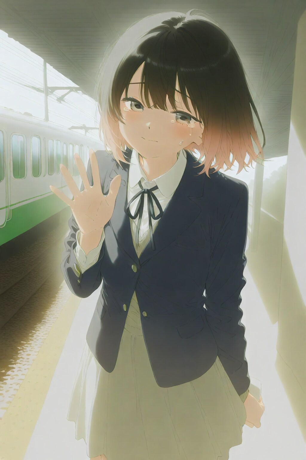 【哀】涙の別れ
