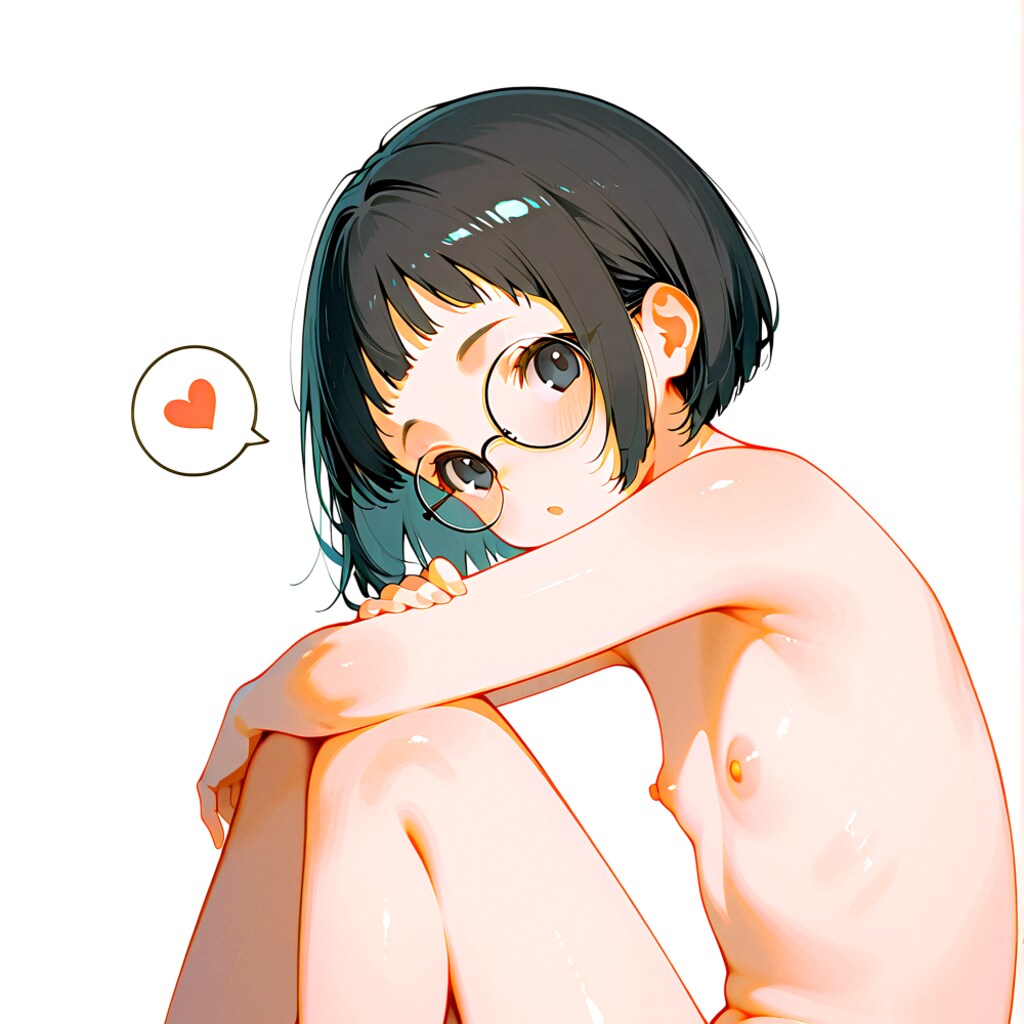 おでこポップめがねちゃんヌード