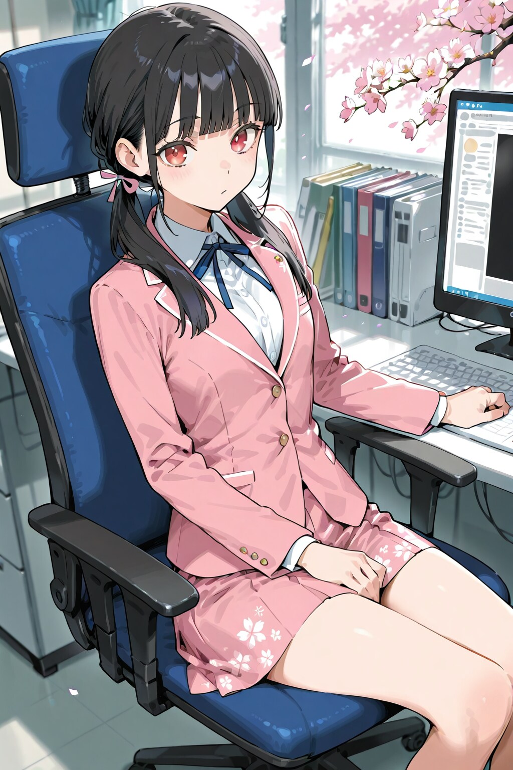 今年の流行は桜のスーツになるでしょう