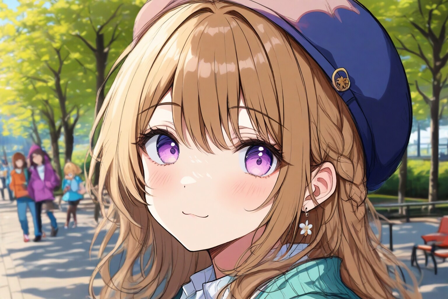 公園散歩 | の人気AIイラスト・グラビア