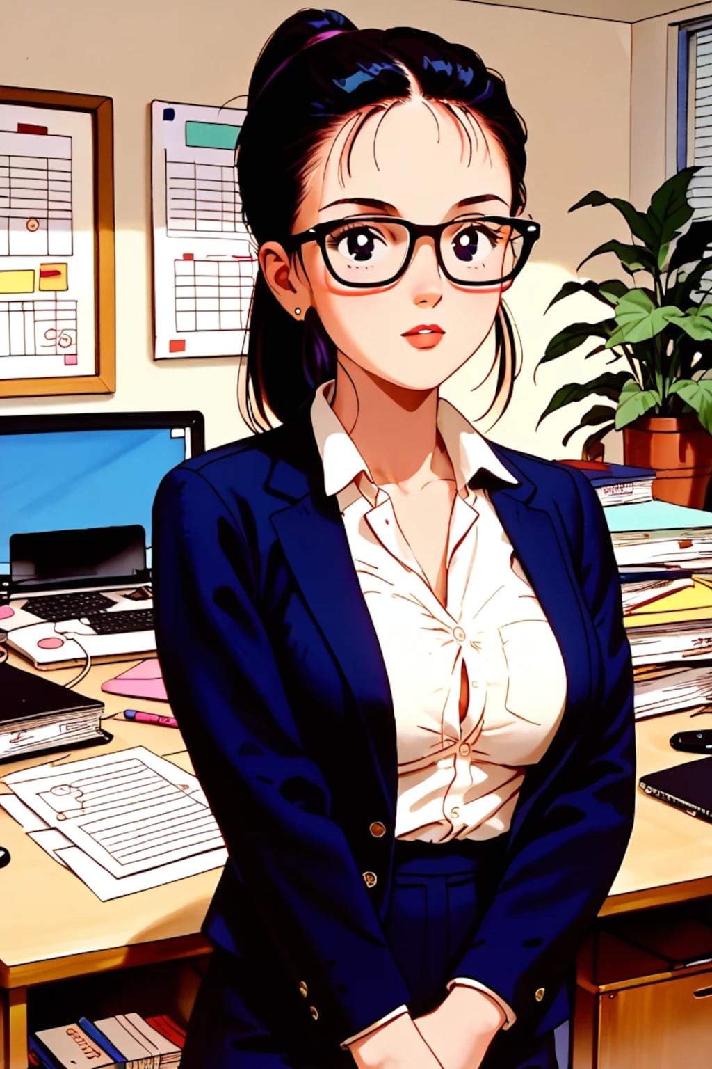 女上司～８０年代のゲームな絵柄で～