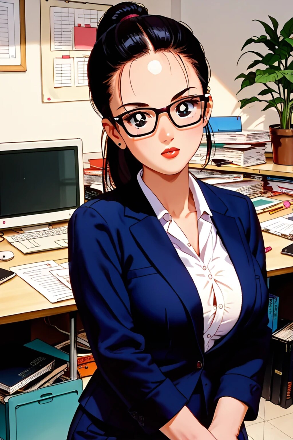 女上司～８０年代のゲームな絵柄で～