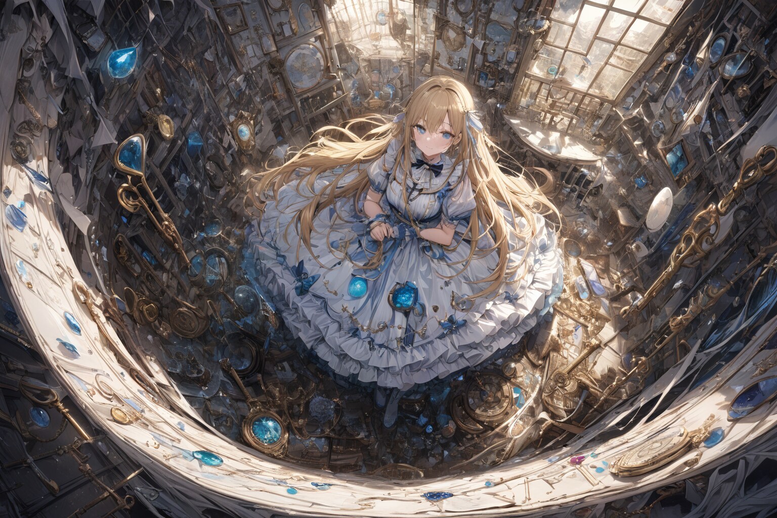 鍵の掛かった部屋 | の人気AIイラスト・グラビア