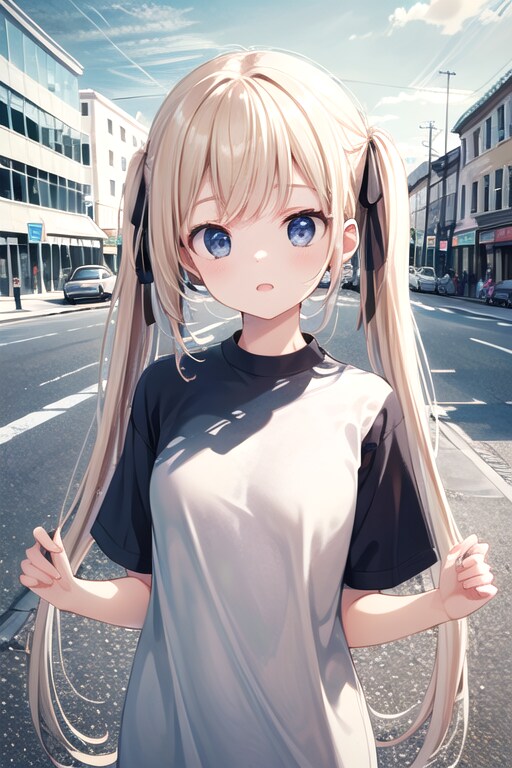 ツインテールの少女(FROST) | の人気AIイラスト・グラビア