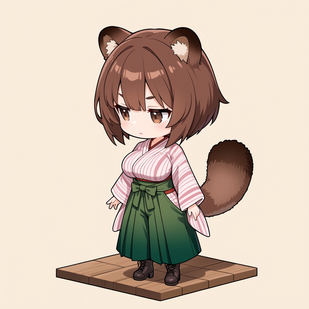 大正時代のタヌキちゃん | の人気AIイラスト・グラビア