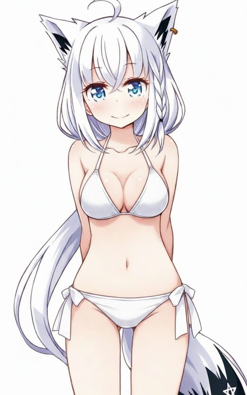 白上フブキ ビキニ