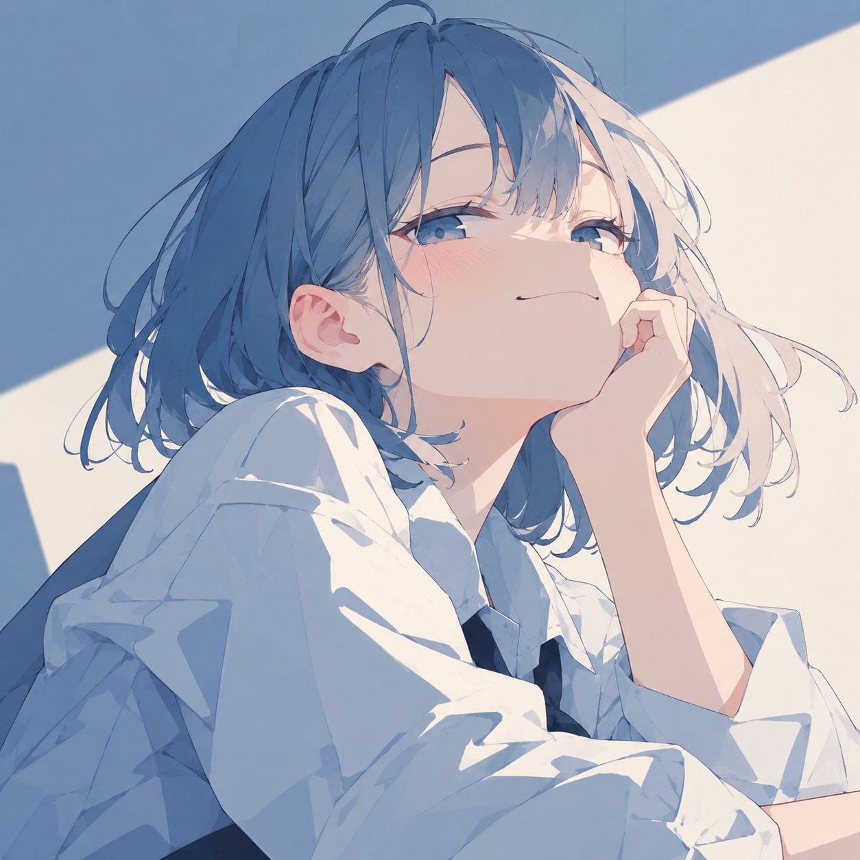 青い子 | の人気AIイラスト・グラビア