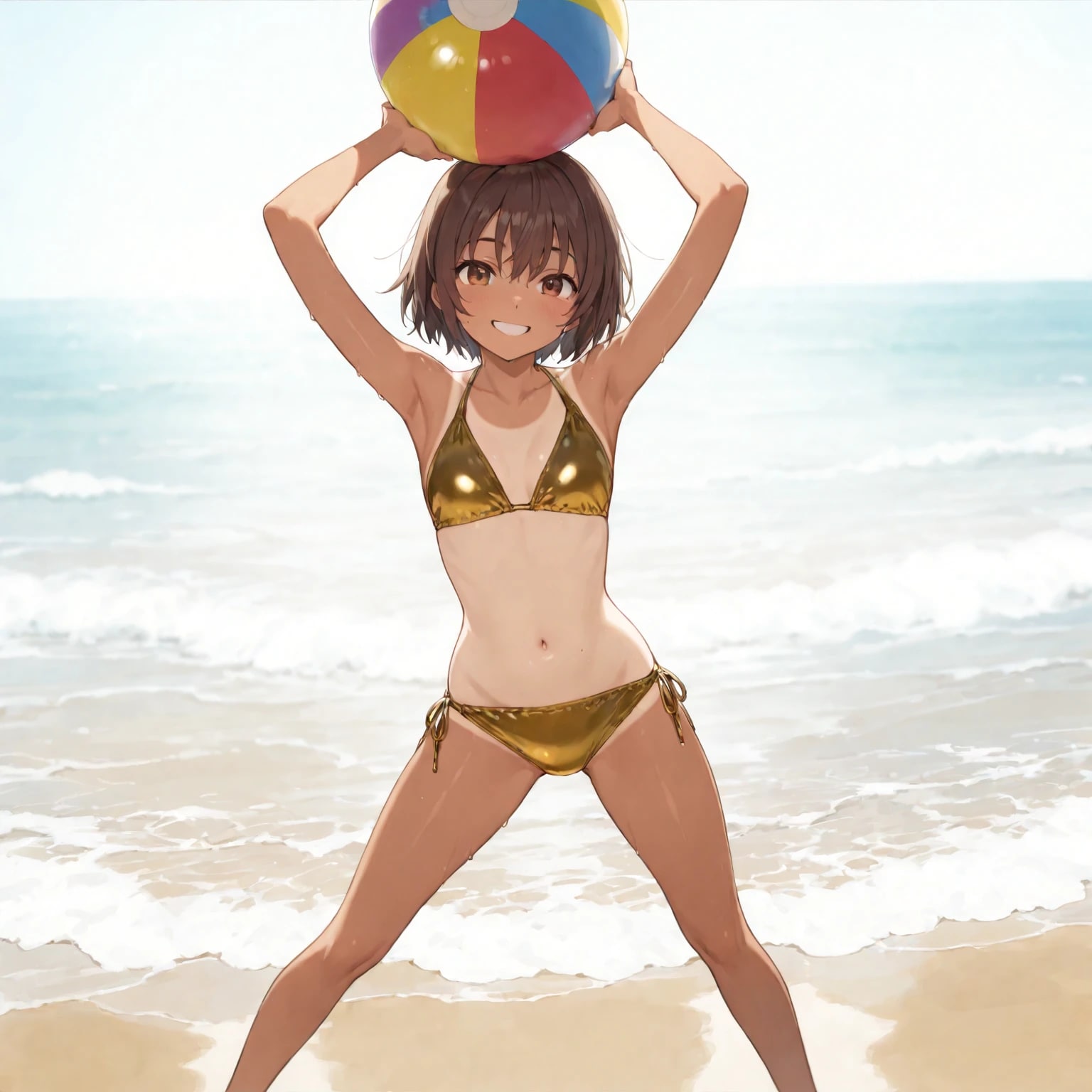 清瀬こむぎとゴールデンビキニ
