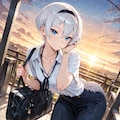 着崩しロンスカ制服 4枚目
