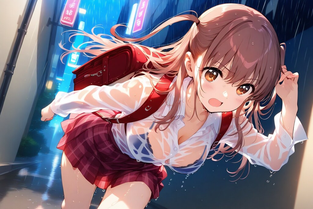 すごい雨