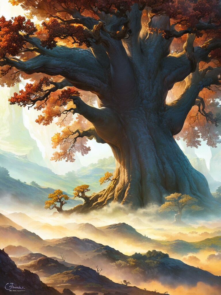 伝承の巨木