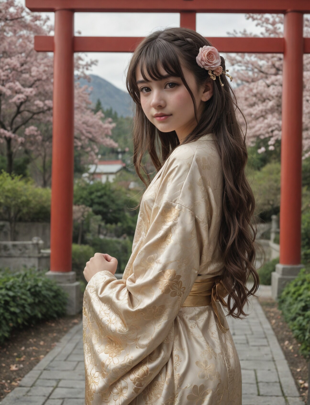 お参り | の人気AIイラスト・グラビア