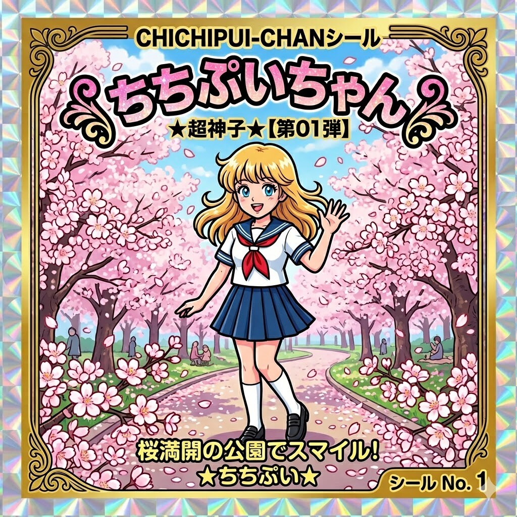 ちちぷいちゃんシール