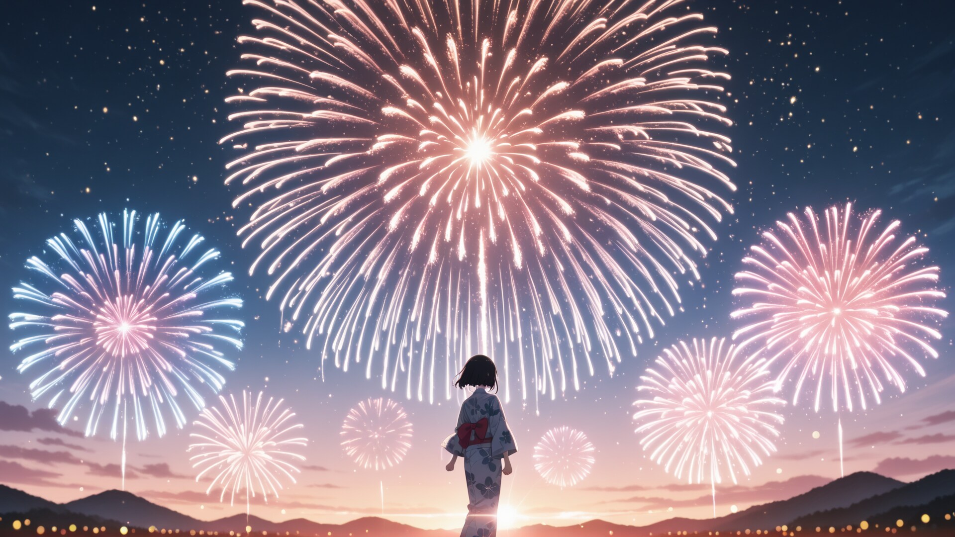 打上花火 | の人気AIイラスト・グラビア