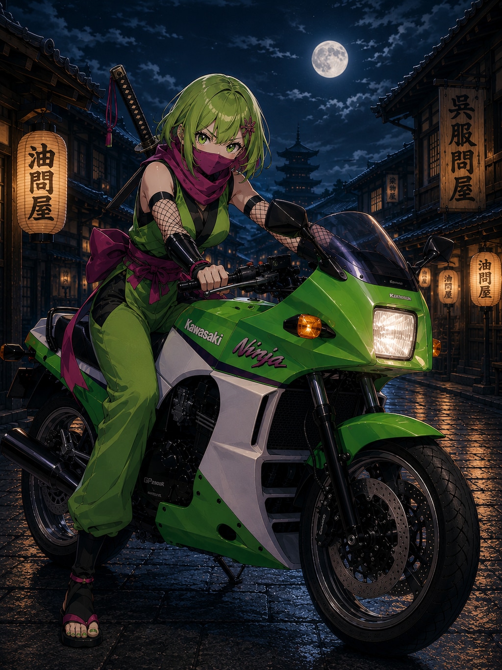 緑のくノ一