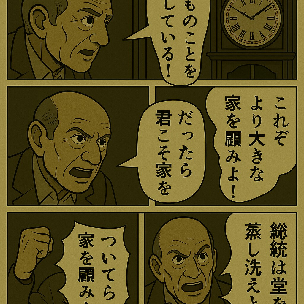 大きな古時計でくにへかえる