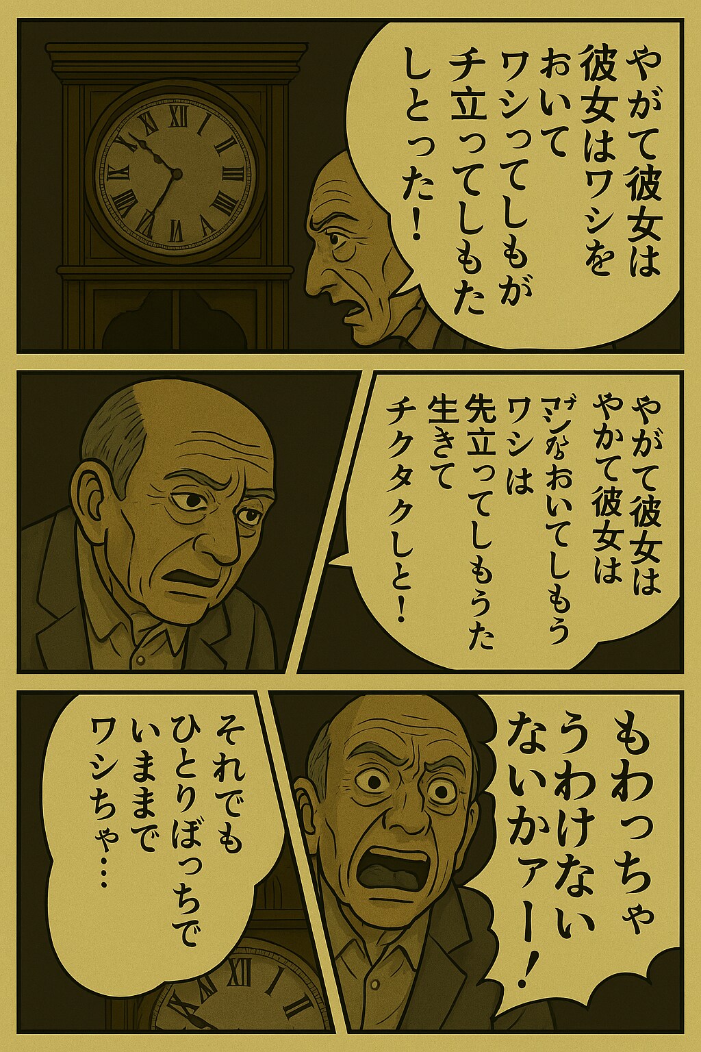 大きな古時計でくにへかえる